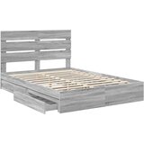  s od storage Siva Sonoma 150 x 200 cm Konstruirano drvo | shoptok.hr