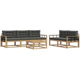  Set vanjskih sofa 6 kom. Bijela i antracit | shoptok.hr