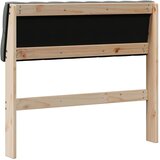  Tapecirani uzglavlje Tamno siva 90 cm Čvrsto borovo drvo | Eponuda.ba