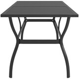 Vrtni stol antracit 190 x 80 x 72 cm čelični | shoptok.hr