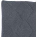  Uzglavlje Tamno siva 160 cm Baršun | shoptok.hr
