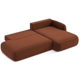 Makamii Sklopiva kutna garnitura boja terakote (s desnim kutom/s ležaljkom) Hale – | shoptok.hr