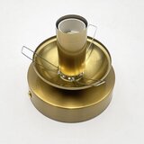  plafonsko svetlo cristal 1xE14/15W/230V mesing/zadimljeno-crna | Eponuda.com