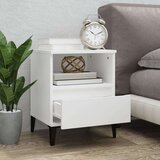  Nočna omarica 2 kosa bela 40x35x50 cm, (20671891) | Shoptok.si