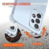 Techsuit Shockproof Clear Silicone prozirna maskica otporna na udarce za Samsung Galaxy A53 5G | shoptok.hr