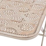 Bistro 3-dijelni bistro set čelični bijeli | shoptok.hr