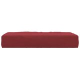 Jastuk za palete boja crvenog vina 60x60x9,5 cm od tkanine Oxford | shoptok.hr