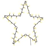  Božićna svjetla silueta zvijezde 80 LED dioda toplo bijela | shoptok.hr