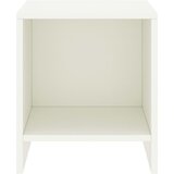 The Living Store Nočna omarica bela 35x30x40 cm trdna borovina - Nočna Omarica, (21421808) | Shoptok.si