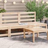  Vrtne sofe bez naslona za ruke 2 kom 70x70x67 cm borovina | Eponuda.com