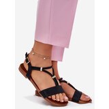 S. BARSKI Women's Flat Sandals With Straps S.Barski | Shoptok.si