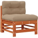  Set lounge namještaja za vrt 5 pcs Vosak Smeđa Masivna borovina - Vosak smeđa bor | shoptok.hr