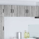 vidaXL Zidni kuhinjski ormarić Zidne 2 pcs Siva Sonoma 60 x 31 x 40 cm | shoptok.hr