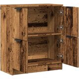  Komoda boja starog drva 60 x 30 x 70 cm od konstruiranog drva | shoptok.hr