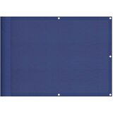 Balkonski zaslon plavi 75x800 cm 100 % poliester Oxford | Eponuda.com