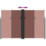 Bočna tenda na uvlačenje smeđa 220x1000 cm | Eponuda.com