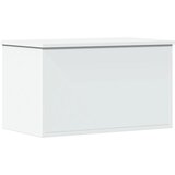  Kutija za pohranu bijela 60 x 35 x 35 cm od konstruiranog drva | Eponuda.com