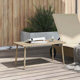  Vrtni stolić za kavu pravokutni bež 80x40x37 cm poliratan | Eponuda.com