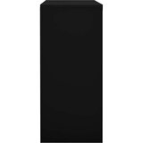  Pisarniška omara z drsnimi vrati črna 90x40x90 cm jeklo, (20620659) | Shoptok.si