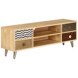 Maison Chic TV omarica - TV stojalo - Televizijska omarica 120x30x40 cm trden mangov les, (21699718) Cene
