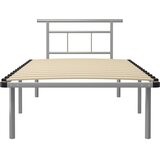  Okvir za krevet sivi metalni 100 x 200 cm | shoptok.hr