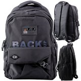 LEAN Back Up 22056 gradski i školski ruksak 23 L – 6 džepova, 46 cm, crni | shoptok.hr