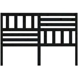  Uzglavlje za krevet crno 166 x 4 x 100 cm od masivne borovine | shoptok.hr