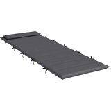  Jastuk za ležaljku antracit 180x60x4 cm od tkanine Oxford | Eponuda.com