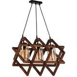 Opviq Berlin Ahşap 3 Lü Sarkıt Ceviz Walnut Chandelier Cene