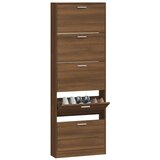  za cipele boja hrasta 59x17x169 cm konstruirano drvo | shoptok.hr