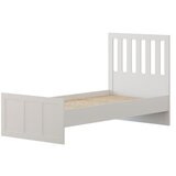Hanah home Rb-168-04-003 Matte White Single Bedstead Cene