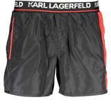KARL LAGERFELD BEACHWEAR SWIMSUIT BLACK MEN'S BOTTOM | ePonuda.com