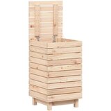  Košara za rublje 44x44x76 cm od masivne borovine | Shoptok.si