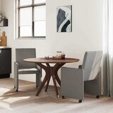  Blagovačke stolice s kotačima 2 pcs Svjetlosiva 57 x 66 x 94 cm | shoptok.hr