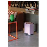 Brabantia Rožnat jeklen koš za smeti s pedalom 12 l Bo – | Shoptok.si