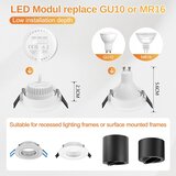KYOTECH 10x LED modulov 3CCT 4,9W 500lm | Shoptok.si