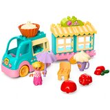 Ice Cream Shop Car With Motorized Girl Figure Desserts Blocks Set | Shoptok.si
