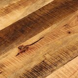 vidaXL Mizna plošča Ø 70x2,5 cm okrogla trden robusten mangov les | Shoptok.si