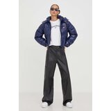 Tommy Jeans Pernata jakna za žene, boja: tamno plava, za zimu | shoptok.hr