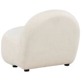 Venture Home fotelja Omaha 87 × 61 × 65 cm, bijela | shoptok.hr