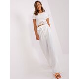 Och Bella Trousers-TW-SP-BI-2086.24P-ecru | Shoptok.si