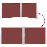  Uvlačiva bočna tenda 140 x 1000 cm smeđa | shoptok.hr