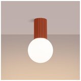 Sollux Stropna svetilka HALO rdeča okra IP44, (5000352259) Cene