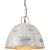  Industrijska viseća svjetiljka 25 W srebrna okrugla 31 cm E27 | shoptok.hr