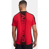 Under Armour Men's T-shirt UA HG Wordmark SS-RED - Men's | Shoptok.si