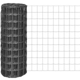 vidaXL euro ograda čelična 10 x 1 m siva | shoptok.hr