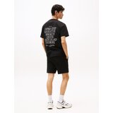 Tommy Jeans Majica 'BOROUGHS' crna / bijela | shoptok.hr