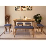 Hanah home trpezarijski sto i set stolica (6 komada) Vina Mini 06 1048 u