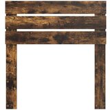  Uzglavlje s uzglavljem Dimljeni hrast 90 cm Konstruirano drvo | shoptok.hr