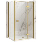 Rea Tuš kabina Atlas 100x90 Brush Gold u